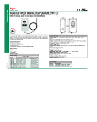 Thumbnail of document Brochure - TSW Weatherproof Digital Temperature Switch
